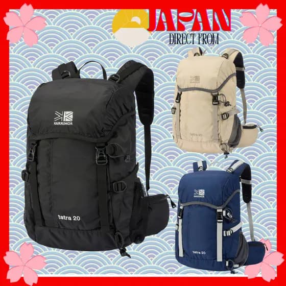 【Direct from Japan】Karrimor Tatra 20L Backpack Hiking Trekking Daypack with Hip Belt Pockets 501212