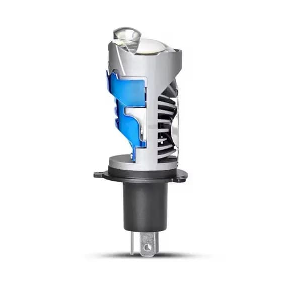 Lâmpada Farol Super Led Moto H4 55W 6500K 10000LM
