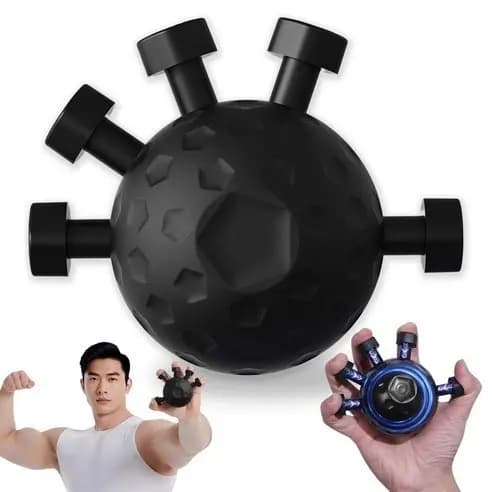 Exercitador de Dedos Ajustável em Silicone Preensão Manual Ideal para Treino Durável e Eficiente