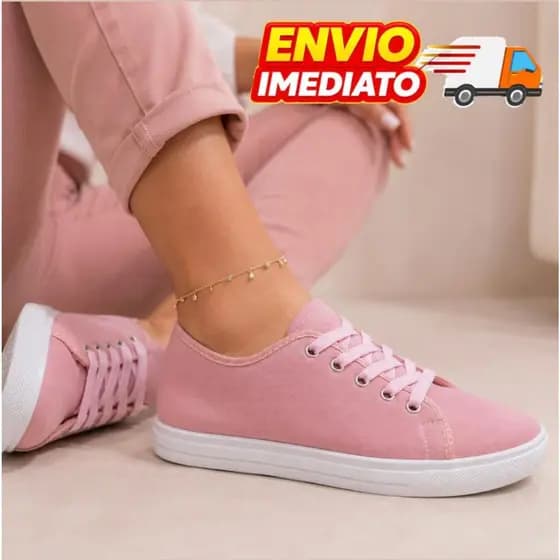 Tênis Casual Feminino Alta Qualidade Premium Super Leve Dia a Dia - Envio Rápido