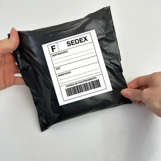 Kit Envelopes de Segurança com 100 Unidades Resistente Varias Medidas Envio Imediato Embalagem Envio