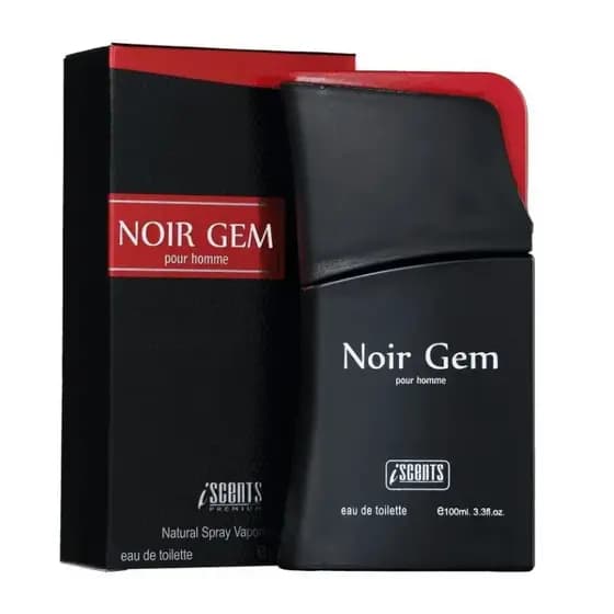 Perfume Masculino I Scents Noir Gem 100ml Eau de Toilette Aquático