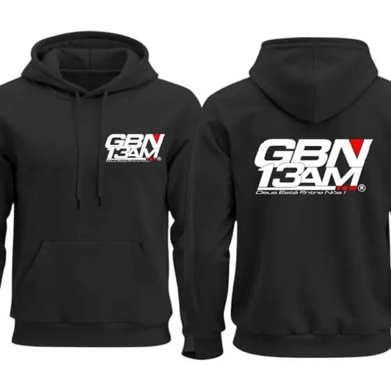 Moletom Canguru de Caminhoneiro GBN 13am Blusa de Frio Casaco inverno Infantil/Juvenil Adulto Envio Imediato CAMINHAO