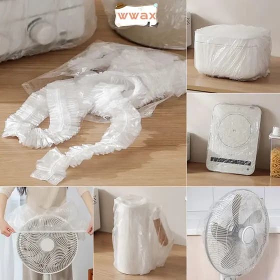 10 pcs Capa Protetora Anti Poeira Impermeável para Móveis e Eletrodomésticos Lavável Reutilizável