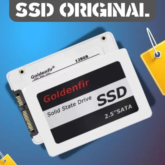 SSD Goldenfir 2.5" Sata 3, 120 ou 128 gb, Alta Velocidade para PC e Notebook