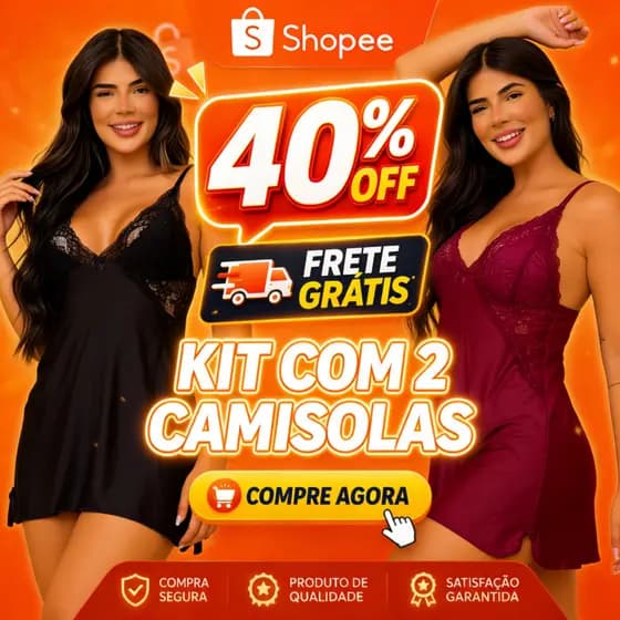 Kit 2 Camisola Feminina Para Dormir Confortável Com Renda Alça Regulável Pijama Elegante Adulto