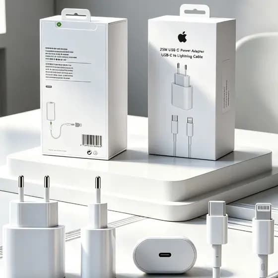 Carregador De iPhone Fonte com Cabo Carregamento 1m PD 25w 7P-14PROMAX