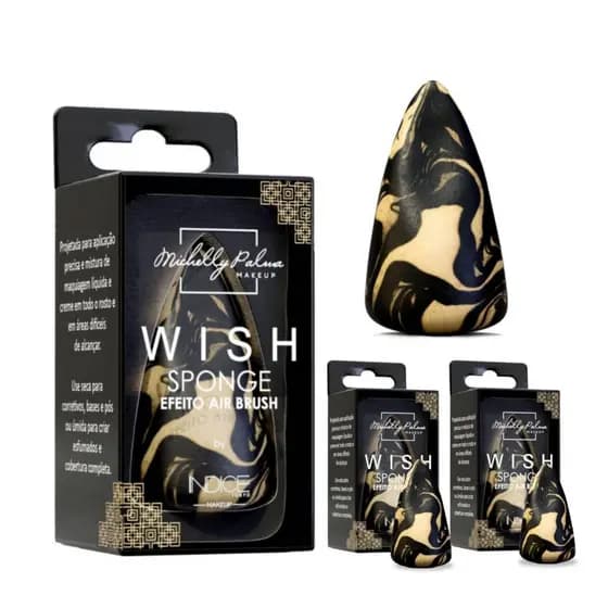 KIT COM 03 ESPONJA DE MAQUIAGEM MICHELLY PALMA