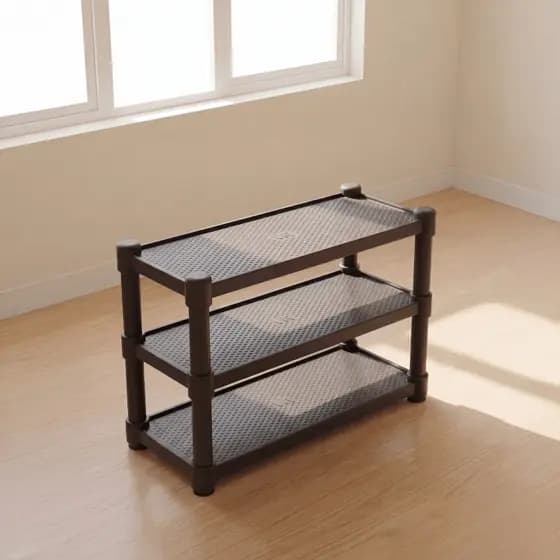 Estante Prateleira Modular Multiuso Organizadora Plástico Reforçado 3 Andares - Promoção