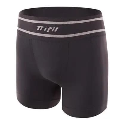 Cueca Boxer Box Sem Costura Trifil Cos Tecido Duplo Poliamida Nao Aperta Microfibra