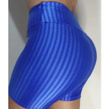 Short Feminino 3D Legging Suplex Leg Academia Cintura Alta Envio Imediato