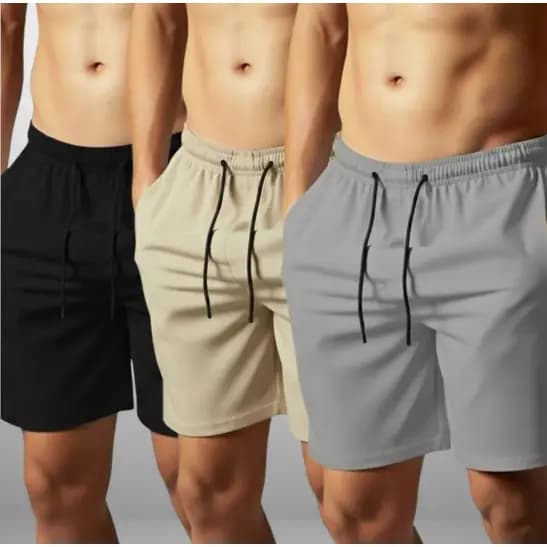 Shorts Elastano Masculino Bermuda Esportiva Para Corrida e Academia