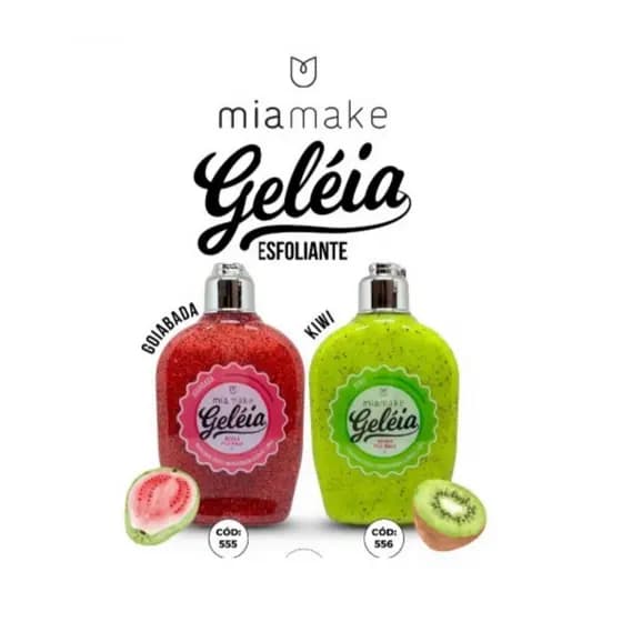 Esfoliante Corpo e Rosto de Frutas 240g Vegano Kiwi e Goiaba