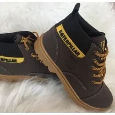 bota botinha coturno fashion caterpillar baby infantil menino e menina 25 26 27 28 29 30 31 32 33