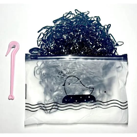 Kit Cortador, Removedor de Elásticos +Elásticos Para Penteado