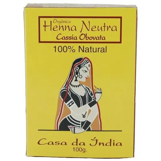 Henna Cassia Obvata 100gramas- Henna Neutra