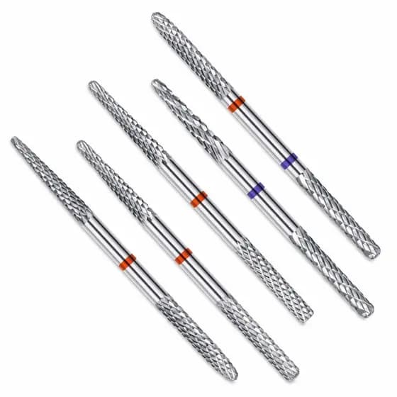 Acessórios para Máquinas de Polimento Elétrico com Broca de Pregos de Cabeça Dupla em Liga de Aço Tungstênio (S28)