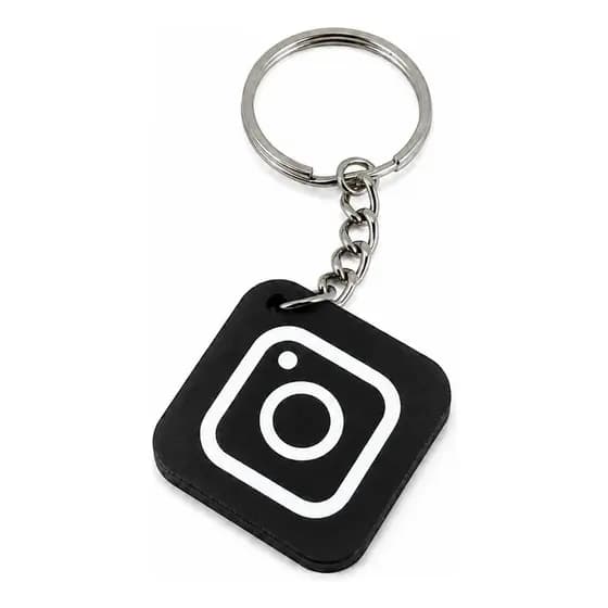 Chaveiro Com Nfc Cartão Digital Redes Sociais Instagram