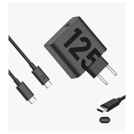 Kit Carregador Super Rápido Turbo 125w Tipo C Para Celular
