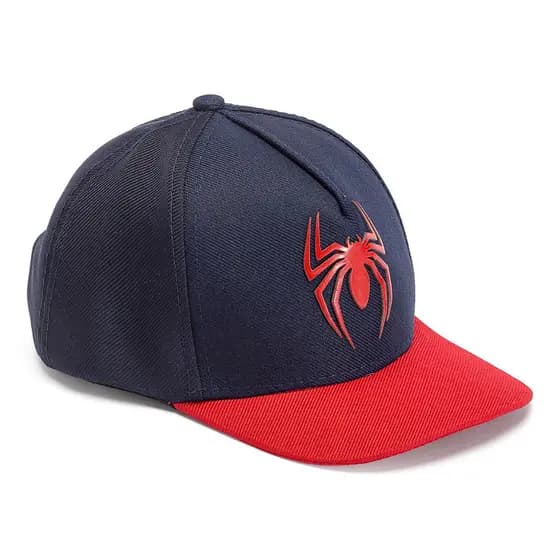 Boné Infantil Menino Aranha Bone Chapeu Casual com Ajuste Aba Curva