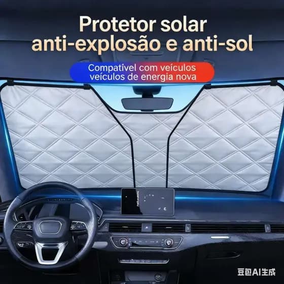 Pára-Brisa Do Carro Quebra Sol do Carro Sombra Capa Viseira Protetor Interior Anti UV Sol Brisas Dobrável Automóveis k1