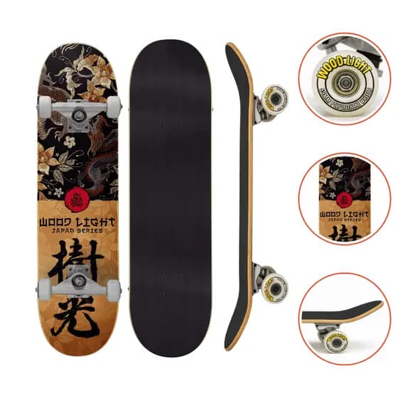 Skate Iniciante Completo Japan Eastern Wood Light
