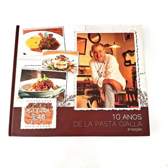 10 Anos de lá Pasta Gialla por Sergio Arno Edição 2 Capa Dura