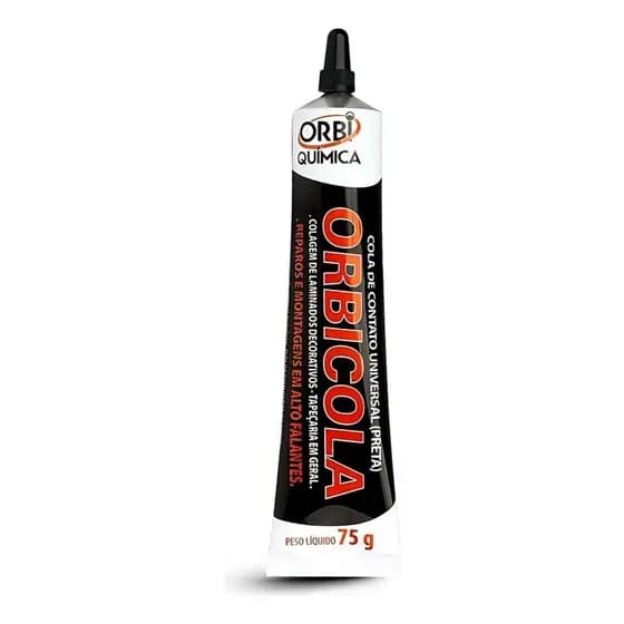 Cola Preta Para Reparo De Alto Falante 75g Orbi