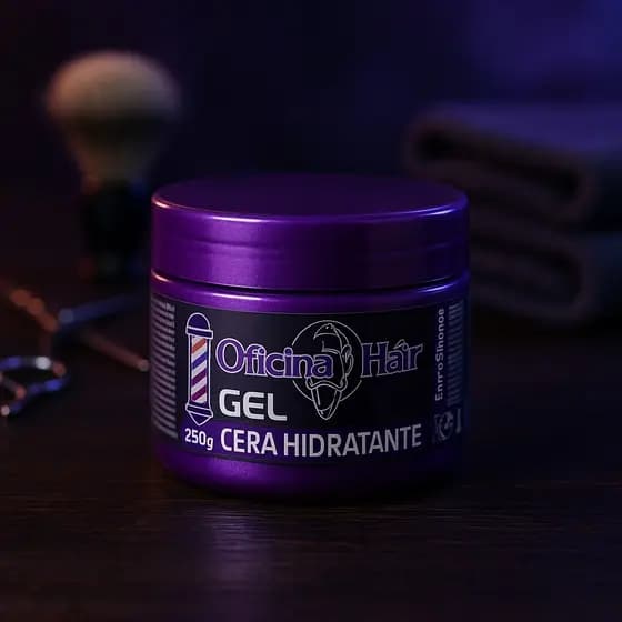 Gel Cera Hidratante Oficina Hair 250g