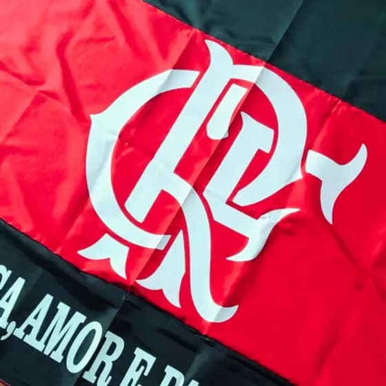 Bandeira do Flamengo 150 x 100cm Mengão
