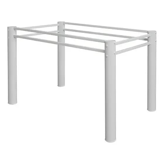 Base de Mesa Itália Açomix Aço Reforçado 100x75 Ideal Sala Jantar e Área Goumet Para Tampo de 1,20m!