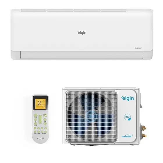 Ar-Condicionado Split Inverter III 9000 BTUs Elgin Eco com Wi-Fi Integrado High Wall Frio 45HJFI09C2WG/45HJFE09C2CG 220V