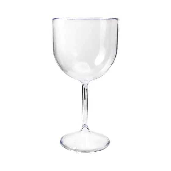12 Taças De Acrílico Gin Cristal 450 Ml Festas Drinks Novidade