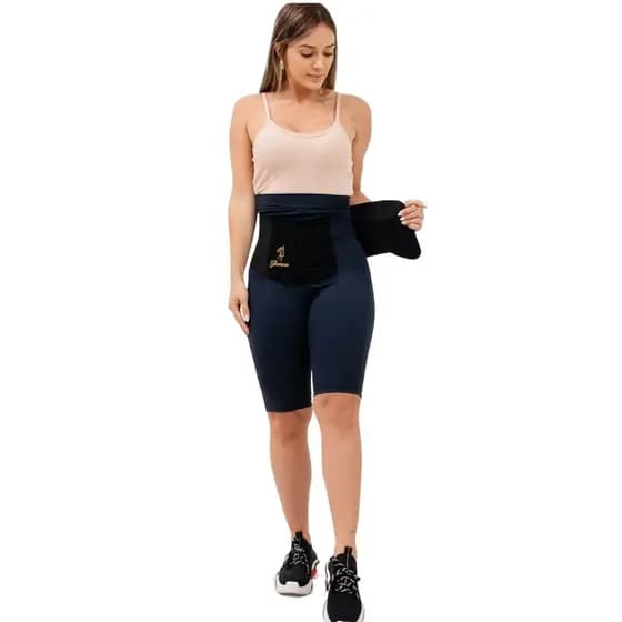 Short Pélvico Infravermelho Glamour Modeladores | Modela Cintura, Quadril e Coxas