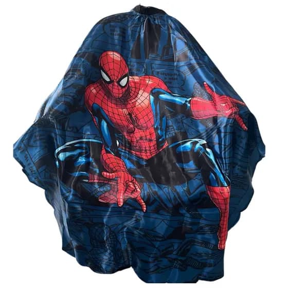 Capas de Corte Infantil Cetim Heróis Homem Aranha Thor Homem de Ferro