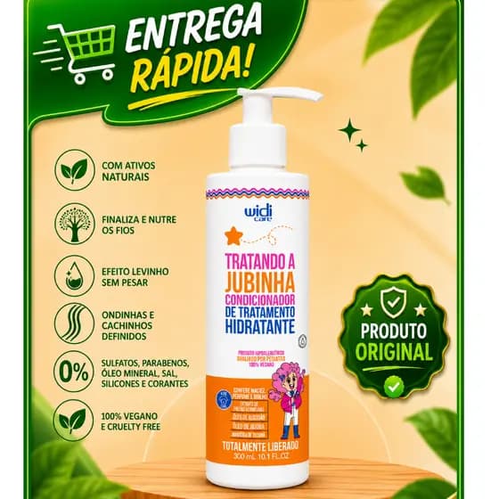 Condicionador Infantil Tratando a Jubinha Widi Care 300ml