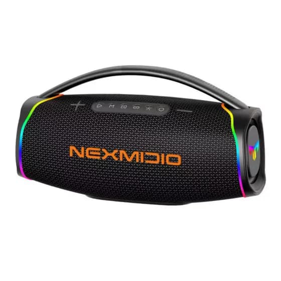 Boombox Bluetooth Nexmidio MD-B09 300w Graves Fortes Ipx6 Led = imenso X41a kd-889 sm46 a'gold