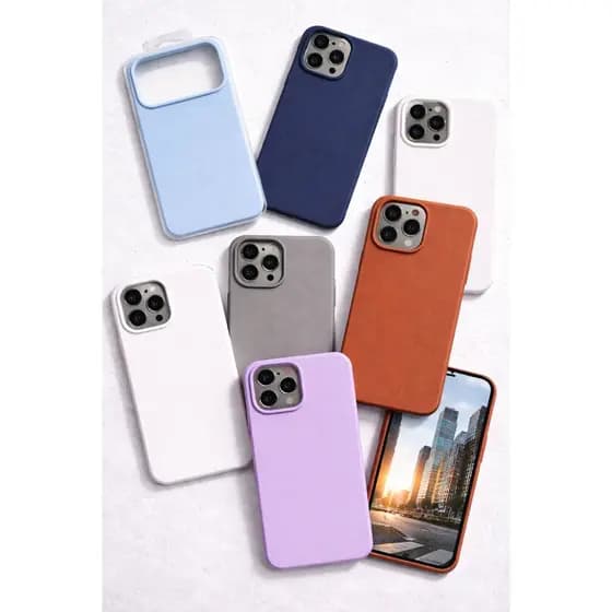 Capa Capinha Aveludada Silicone Para 17 Pro Max 17 Pro Lisa Rosa-chiclete
