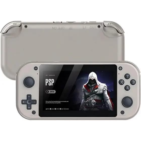 Jogo Console Portátil M17 Display Lcd De 4,3 Polegadas - 20 Mil Jogos Clássico Retro