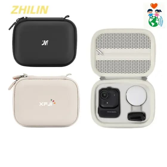 Adequado para Shadowstone Insta360 Go Ultra esportes câmera saco de armazenamento portátil Mini saco caso duro compartim