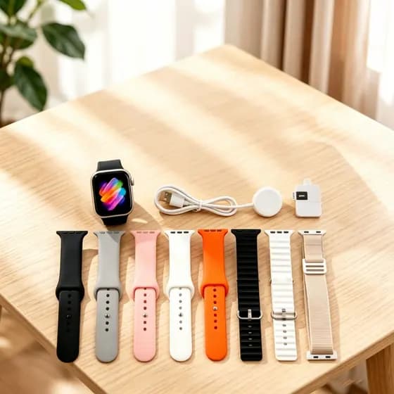 Smartwatch MINI 38MM Pro HD Monitor De Sono E Atividades Com Tela De Toque Total