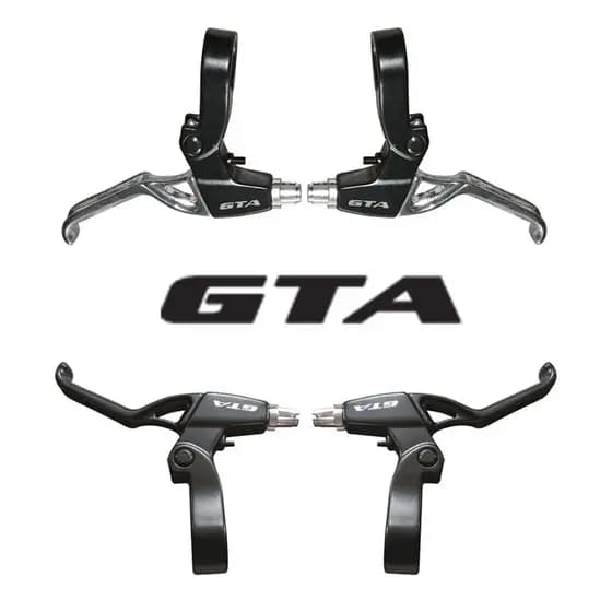 Par de Manete ou Maçaneta de Freio V-brake em Alumínio Para Bike e Bicicletas