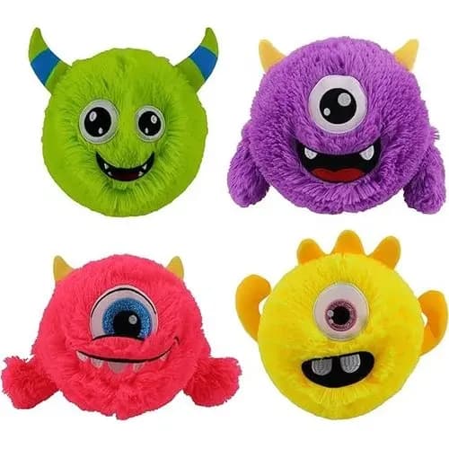 Pelucia Inflavel Bola Divertida Personagens Monstros Infantil Decoracao Presente - Sortidos