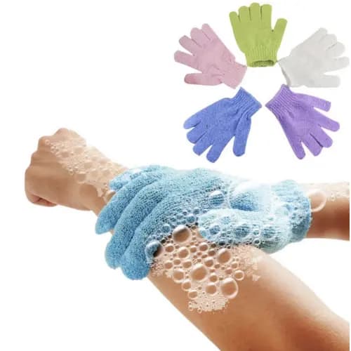 Luva esfoliante corporal para banho E Massagem Bucha Esponja Limpeza de Pele e Peeling