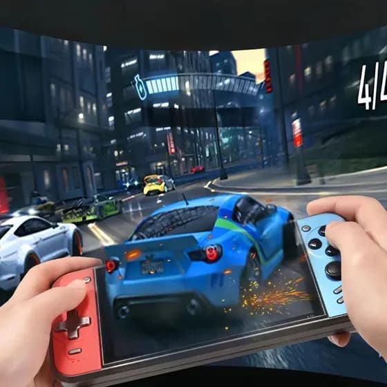 Console Portátil EONY A 8270 7.5” Tela Grande Maior do Brasil 16GB Retro Modelo Bem Superior