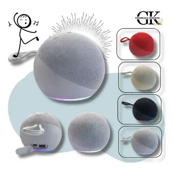 Smart Speaker Caixa De Som Via Celular Bluetooth Ipx7 20w