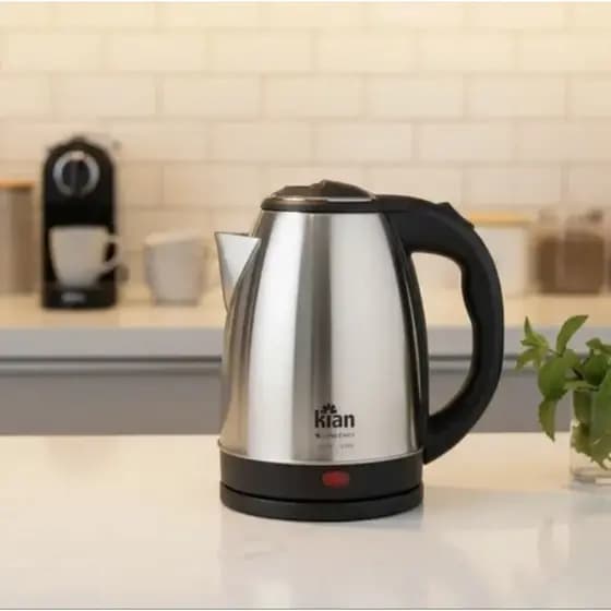 Chaleira Elétrica Kian 1,8l Inox Ch-100 127v / 220v kian
