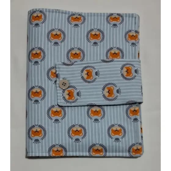 Capa para Caderneta de Vacinação Estampado tecido/ Proteção para caderneta do sus e documentos menina e menino bebê