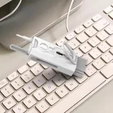 kit Escova de limpeza Teclado Rádio Celular 8 em 1 Limpar Espaços Apertados Portátil para Computador