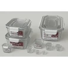 Kit Conjunto 6 Pontes Herméticos Retangular e Quadrado